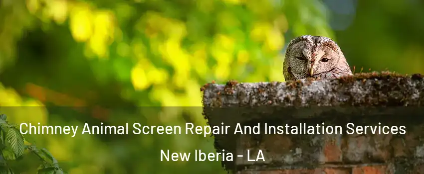  Chimney Animal Screen Repair And Installation Services New Iberia - LA